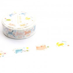Springseil Papiertape ROPE SKIPPING GAME