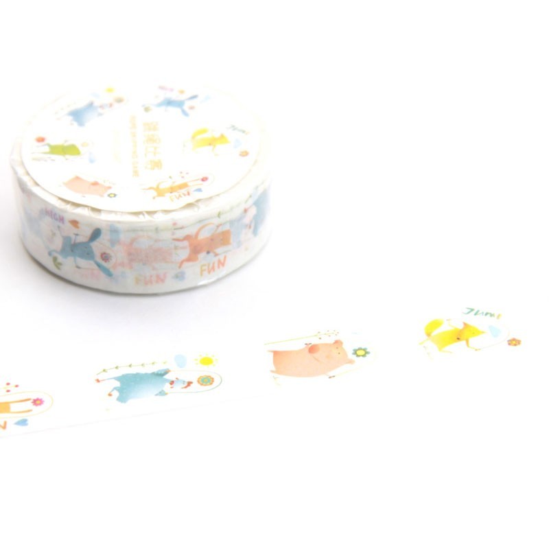 Springseil Papiertape ROPE SKIPPING GAME